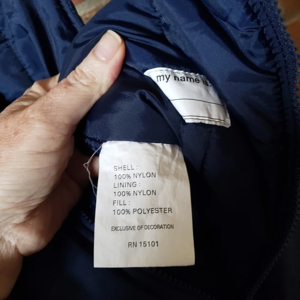 Oshkosh Blue Snowsuit Overalls